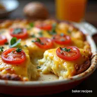 The Pizza Parlour Potato Bake Cheesy Casserole Recipe