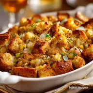 Homemade Stuffing: Classic Sage Onion Recipe with Crispy Top