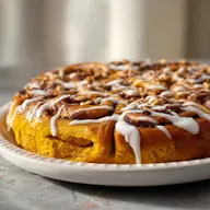 Pumpkin Cinnamon Roll Focaccia Ready in 3 Hours 45 Minutes