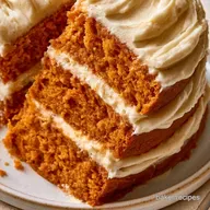 Pumpkin Layer Cake for 12 Servings
