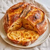 Pumpkin Sourdough Bread in a Dutch Oven