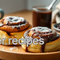 Quick Cinnamon Rolls with Chocolate Delight