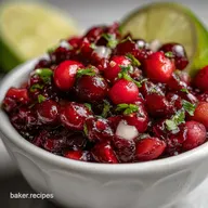 Cranberry Salsa Recipe in 10 Minutes