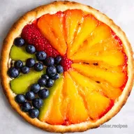 Rainbow Fruit Pizza A Slice of Summer Fun