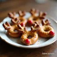 Reindeer Pretzel Christmas Treats for Kids So Easy