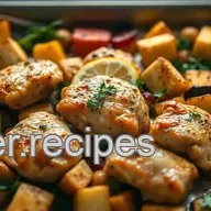 Sheet Pan Chicken and Veggies: Roasted Lemon Herb Delight