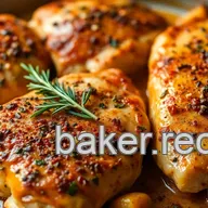 Easy & Juicy Baked Bone-In Chicken Breasts: My Herb-Glazed Perfection