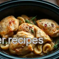 My Family's Favorite Chicken Crockpot Meals: Savory Herb Garlic Delight