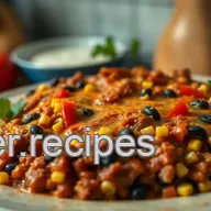 Easy & Flavorful Mexican Casserole Recipes: A Family Favorite for Dinner