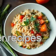 Easy Healthy Dinner Ideas: Savory Quinoa & Roasted Vegetable Bowl