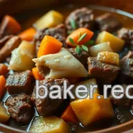 Easy Crockpot Meals: Savory Slow-Cooked Beef Stew with Root Vegetables