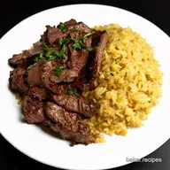 Sizzlin Steak Rice My Savory Garlic Herb Dream