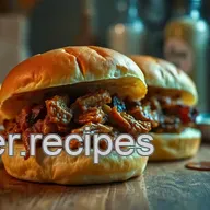 Easy Slow Cooker Meals: BBQ Pulled Pork Sliders - Yum!