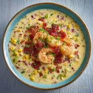 Seafood Corn Chowder with Potatoes