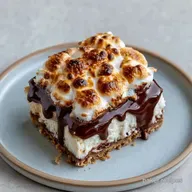 Smores Cheesecake Bars for 16 Servings