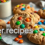 How to Bake Peanut Butter M&M Cookies | Soft & Chewy: A Sweet Classic!