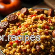 Hearty Southern Sausage and Rice Casserole Recipe for Family Gatherings