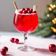 Sparkling Cranberry St Germain Cocktail Holiday Sparkle
