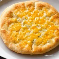 Speedy Cheesy Garlic Flatbread Easy Recipe