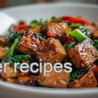 Easy Thai Tofu Stir Fry Recipe: Vegan Veggie Bowl Joy!