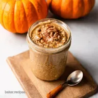Spiced Pumpkin Pie Overnight Oats Autumn in a Jar