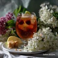 Spring Blossom Spritz: Crisp Floral & Peach Cocktail