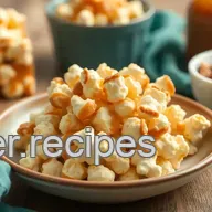 Easy Popcorn Peanut Butter Caramel Treat: A Family Favorite Snack