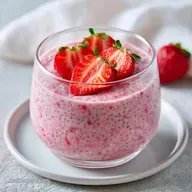 Strawberry Chia Seed Breakfast for 4