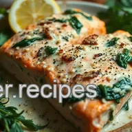 Stuffed Salmon Recipe: A Delicious Creamy Herb-Infused Delight