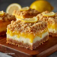 Easy Lemon Bars Sunshine Crumble Slice Recipe