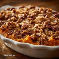 Sweet Potato Casserole with Pecans: Ultimate Creamy Brown Sugar Streusel