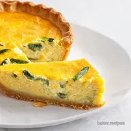 Tangy Goat Cheese Quiche Recipe Spring Veggie Delight