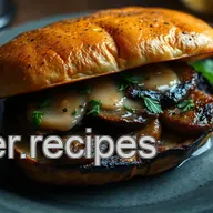 Juicy Grilled Portobello Mushroom Recipes: Balsamic "Steak" Sammies