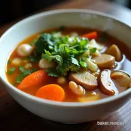 Quick Nourishing Chinese Vegetable Soup with Umami Broth