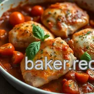 Tomato Basil Chicken Bake: A Delightful Take on Chicken and Tomato Recipes