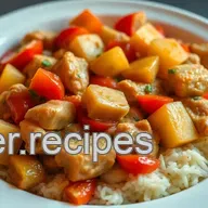 Easy Tropical Hawaiian Chicken Crock Pot: Healthiest Chicken Recipe!