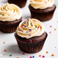 Ultimate Funfetti Cupcakes Marshmallow Frosting Choc Shell
