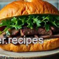The Ultimate Steak Sandwich: A Juicy British Classic with a Twist