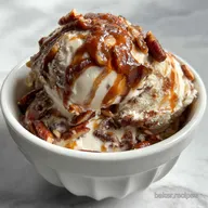 Turtle Ice Cream: Decadent Chocolate Caramel Pecan Swirl