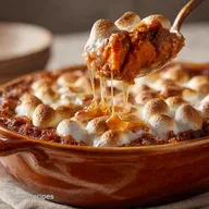Vegan Sweet Potato Casserole with Marshmallows: The Creamiest, Easy Holiday Side Dish