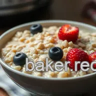 Velvety Pressure Cooker Steel Cut Oats: A Breakfast Classic Reimagined