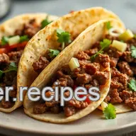 Seriously Tasty Ground Beef Tacos - Weeknight Winner!
