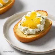 Whipped Feta Crostini Mediterranean Sunshine on a Slice