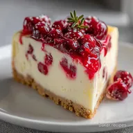 White Chocolate Cranberry Cheesecake Recipe: Creamy Baked