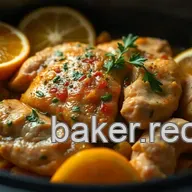 Easy Zesty Citrus Herb Slow Cooker Chicken - Healthy Recipe for Weight Loss