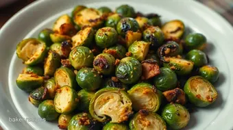 Easy Air Fry Brussels Sprouts Recipe: Crispy & Flavor-Packed Delight recipe card