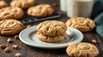 Bake Flourless Peanut Butter Cookies Quick