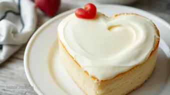 Bake Heart-Shaped Vanilla Cake - Sweet Delight