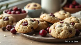 Bake White Chocolate Cranberry Cookies