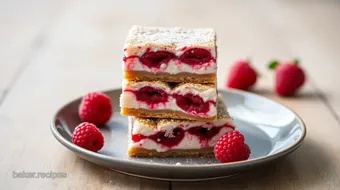 Bake Raspberry Cream Bars - Healthy Delight